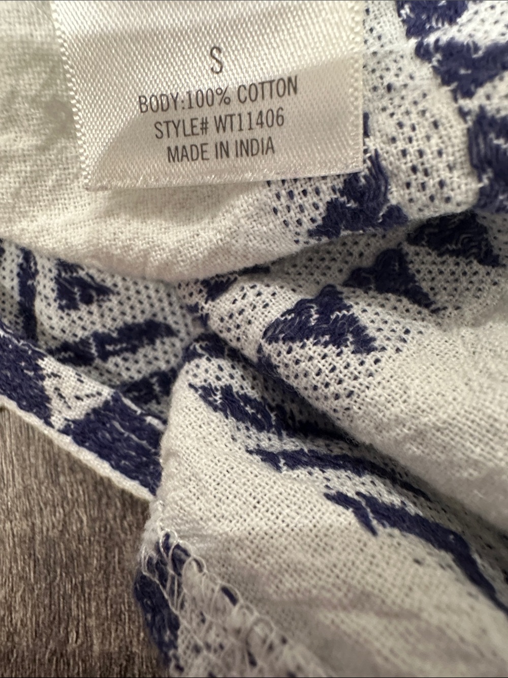 EUC miami 💯% Cotton Geo-Tiered Printed Mini Dress - Picture 4 of 4